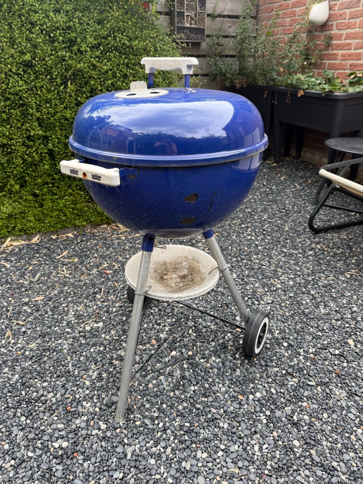 Weber BBQ met wielen - Goed gebruikt, weg wegens verhuizing, Ophalen of Verzenden, Gebruikt