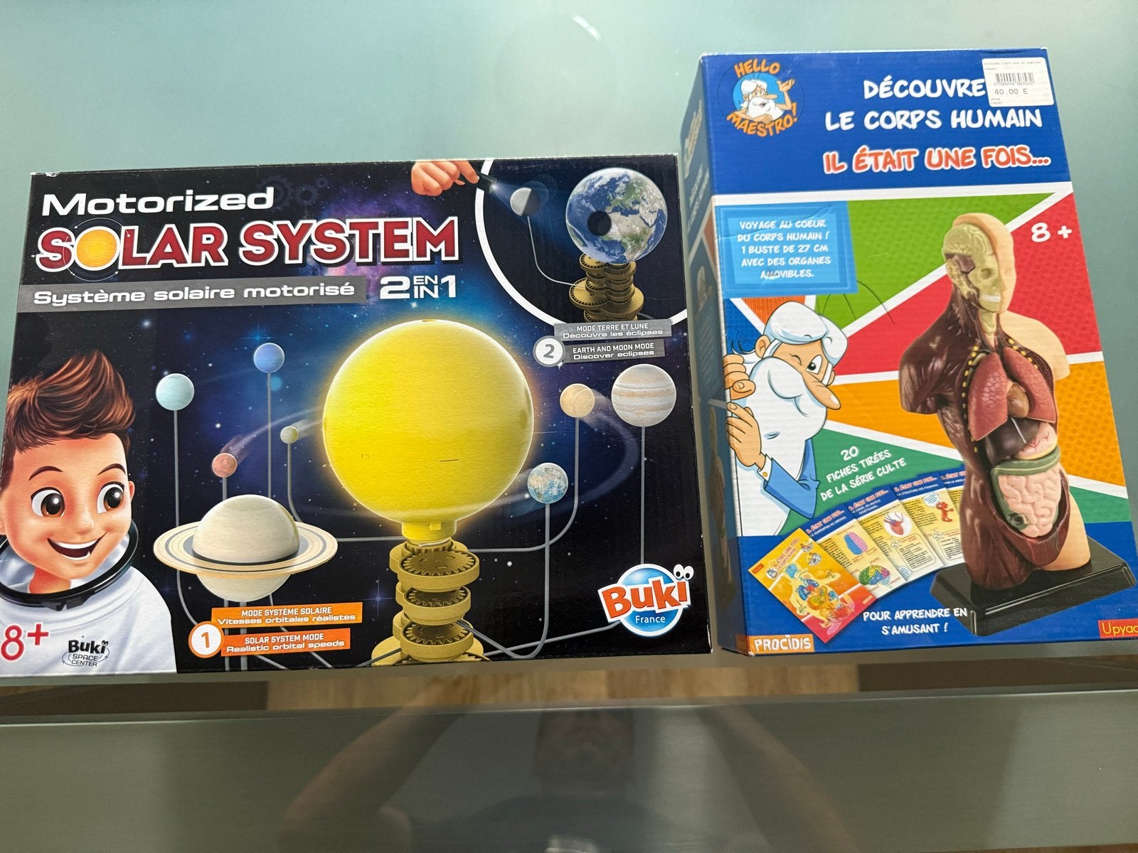 Buki Motorized Solar System & Menselijk Bovenlichaam, Ophalen, Nieuw, Bouwen