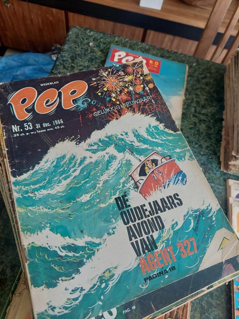 Vintage Pep Weekblad - Diverse Nummers Jaren '60 en '70, Boeken, Tijdschriften en Kranten, Ophalen of Verzenden, Gelezen, Overige typen
