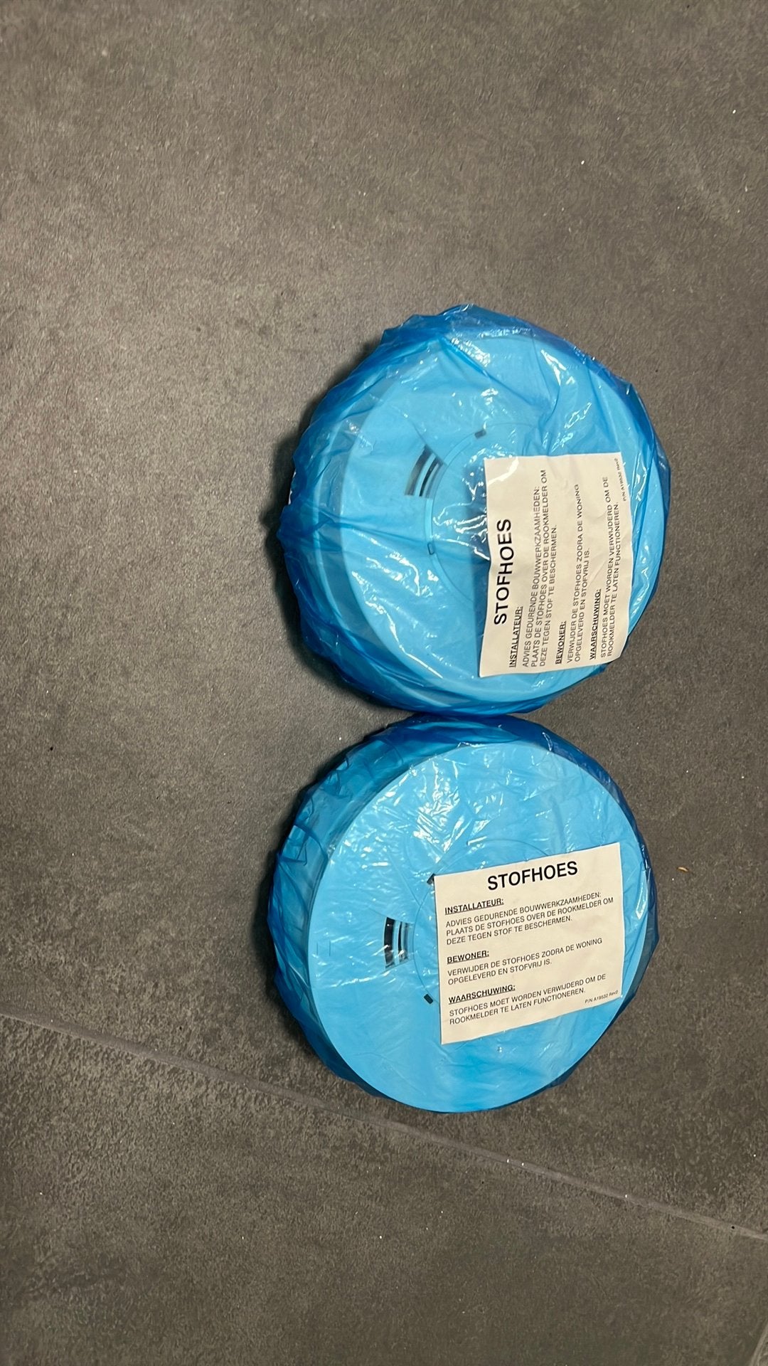 Rookmelder en hittemelder in stofhoes, Ophalen of Verzenden, Nieuw