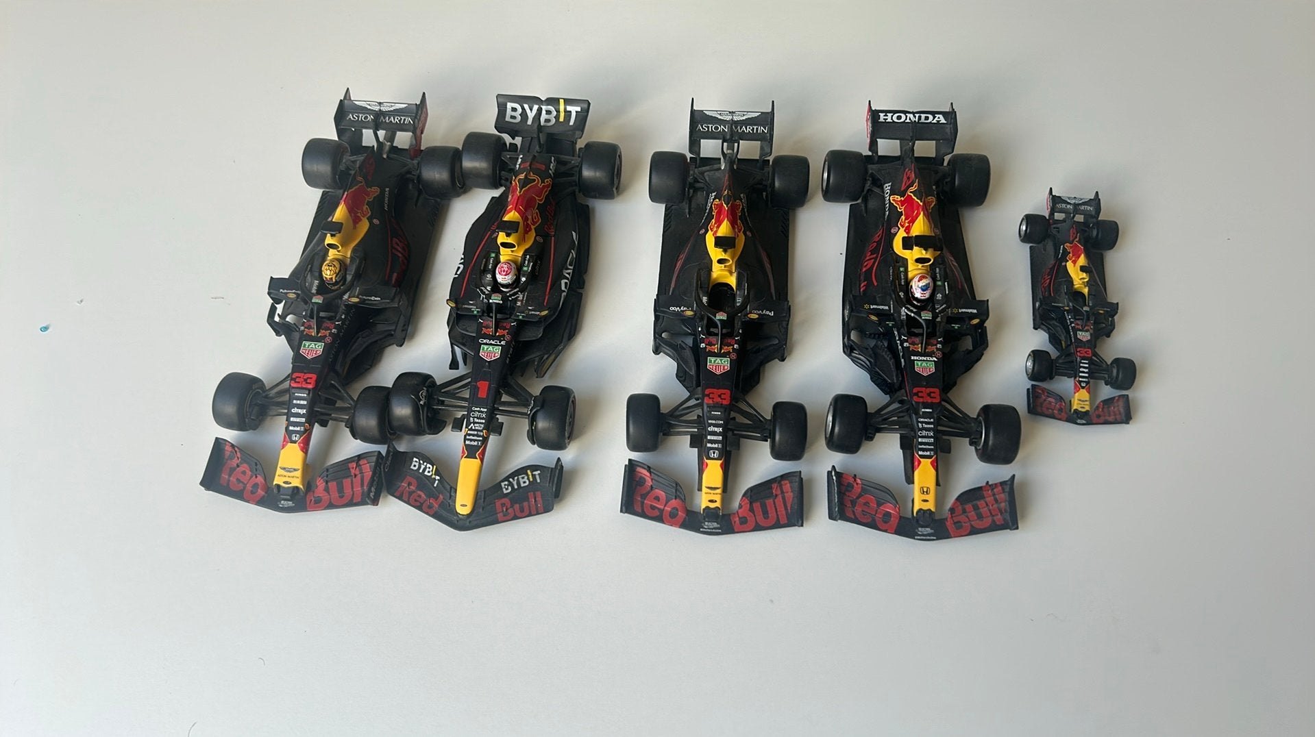 Max Verstappen schaalmodellen Jumbo, Hobby en Vrije tijd, Modelauto's | 1:24, Ophalen of Verzenden, Zo goed als nieuw, Bburago
