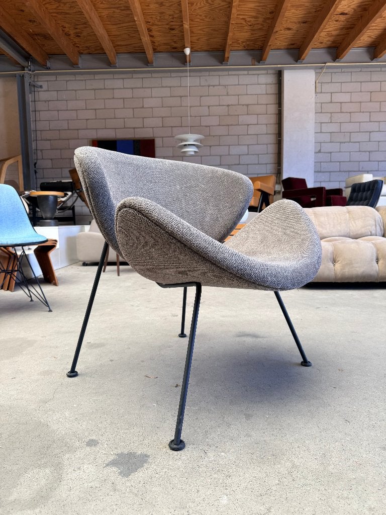 Artifort Orange Slice hergestoffeerd, Ophalen, Vintage, 75 tot 100 cm, Zo goed als nieuw