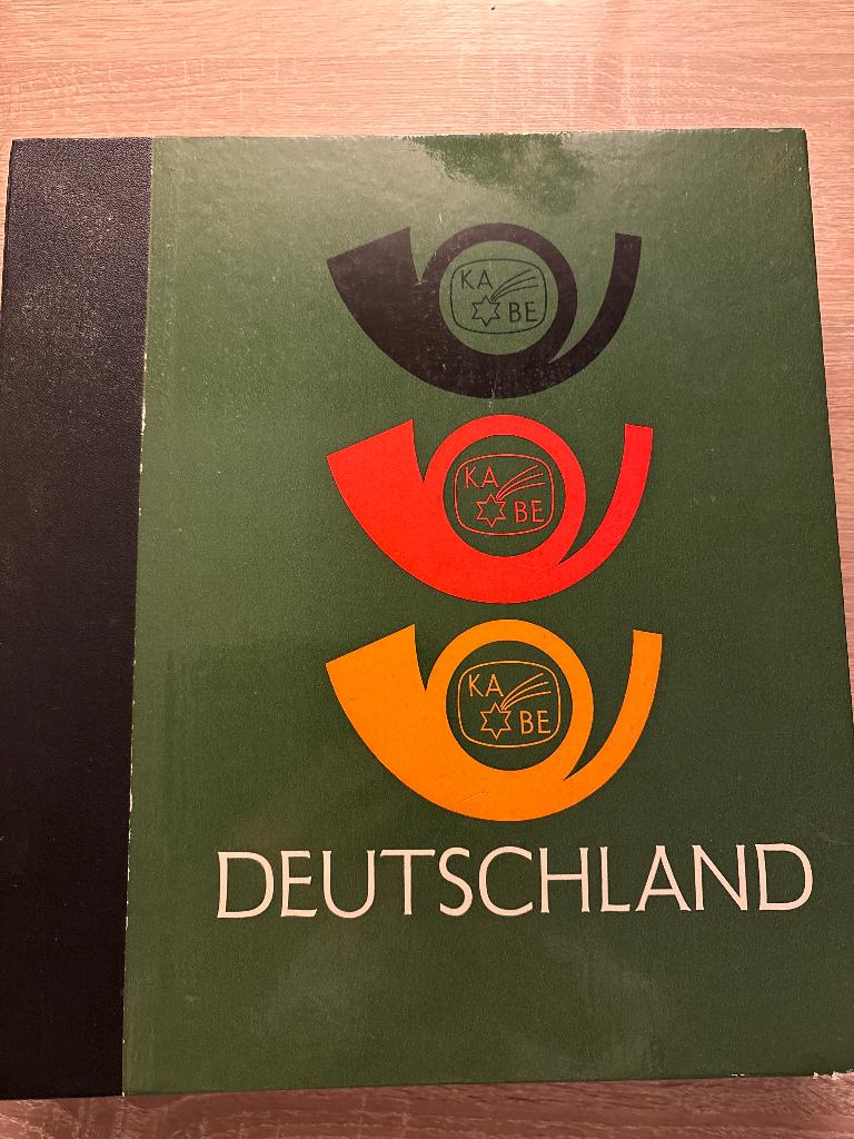 Postzegels album Deutschland, Postzegels en Munten, Ophalen, Na 1940, Gestempeld