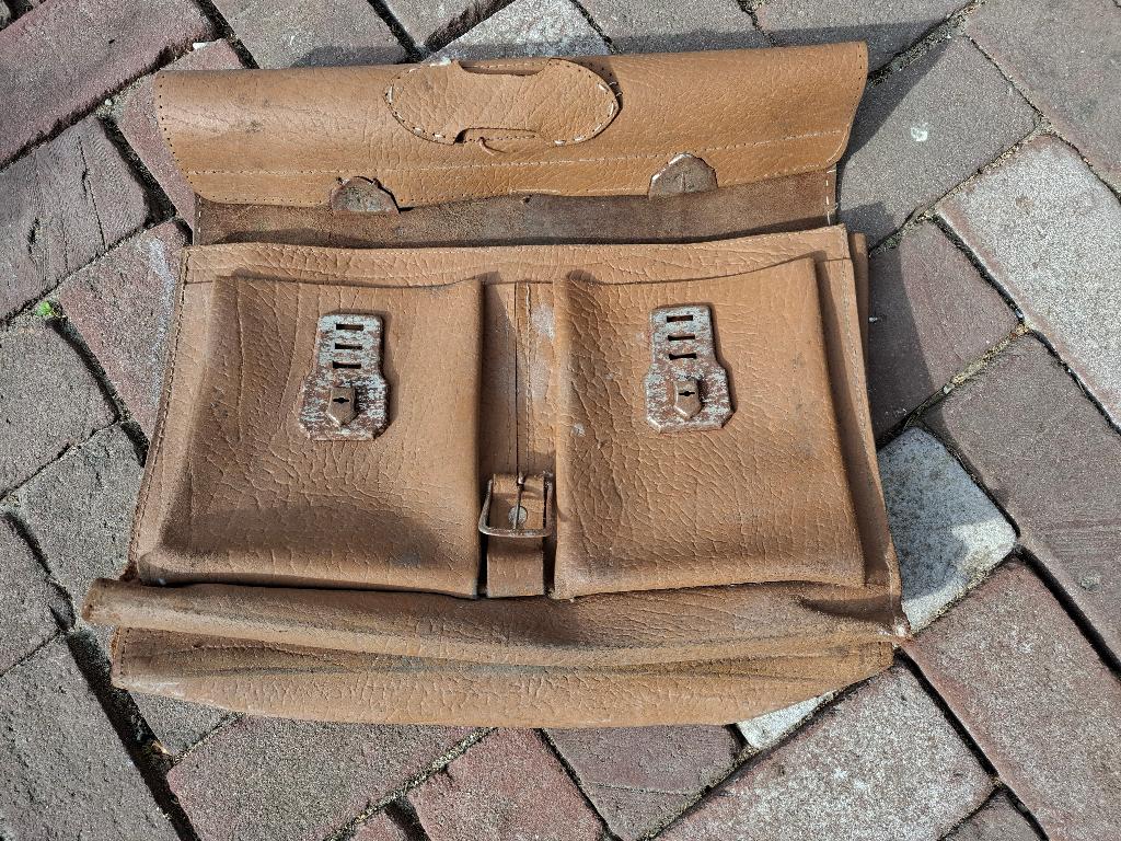 Vinted echt leren schooltas, Ophalen, Overige typen