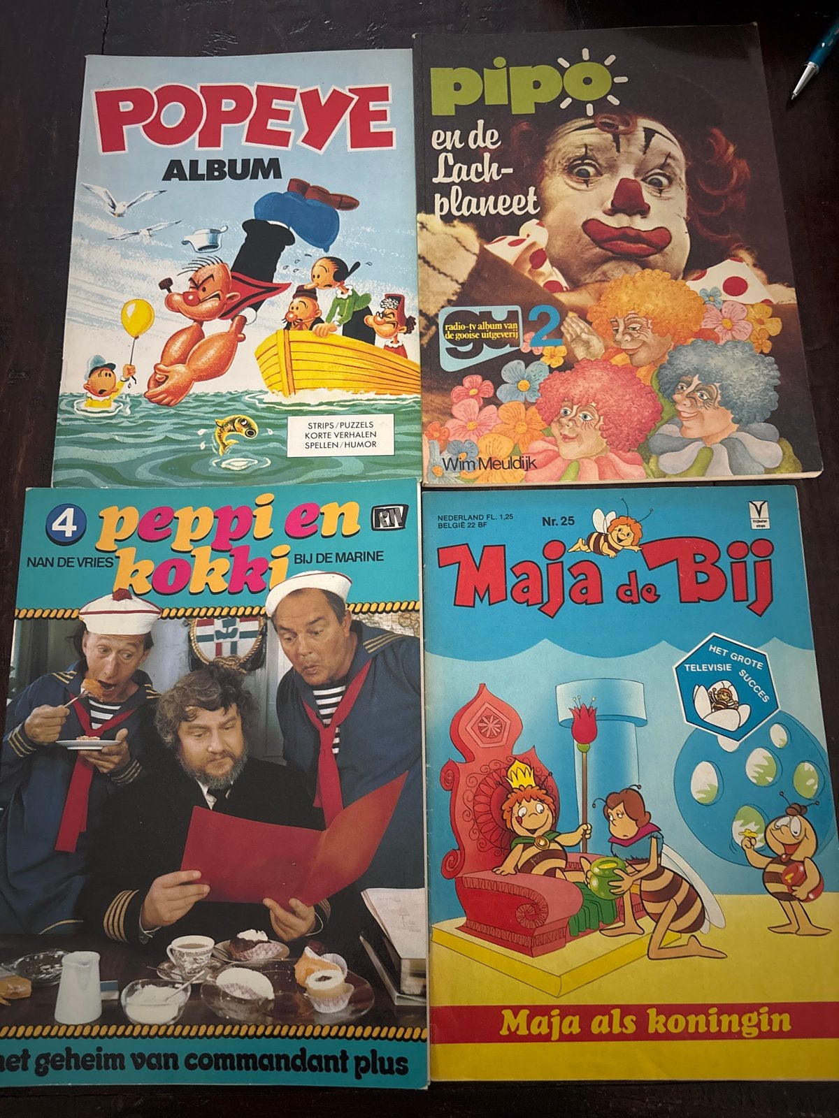 Diverse stripboeken: Kuifje, Asterix, Lucky Luke, Popeye en, Meerdere stripboeken, Ophalen of Verzenden, Gelezen