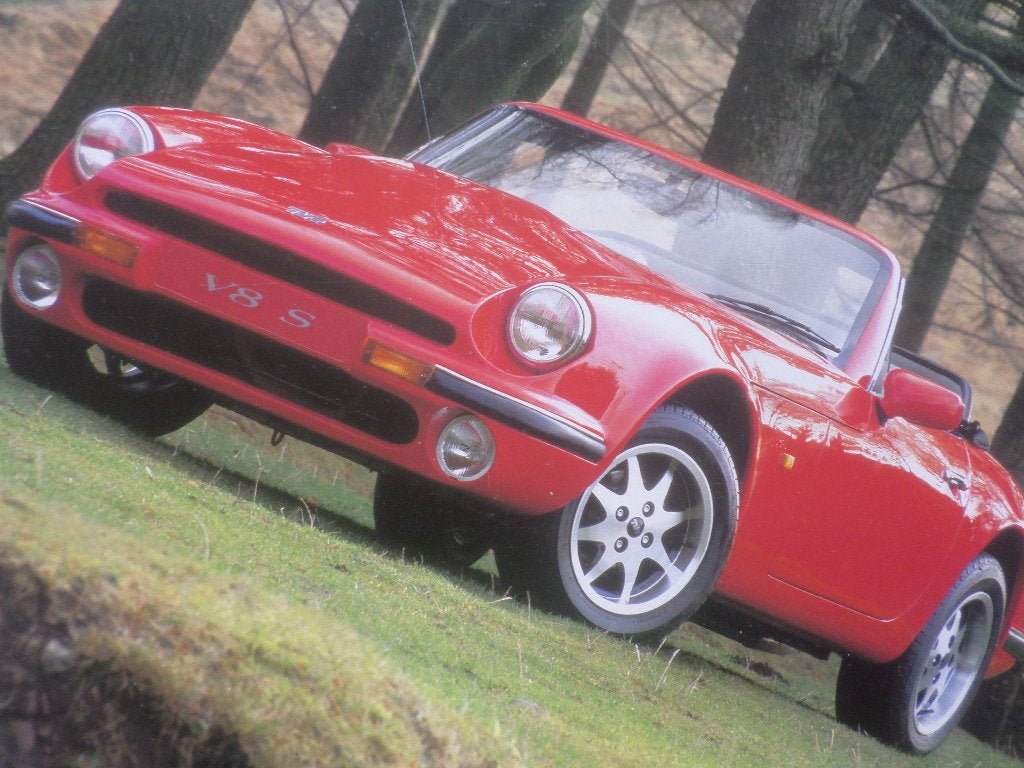 TVR V8S Brochure, Ophalen of Verzenden, Zo goed als nieuw, Overige merken