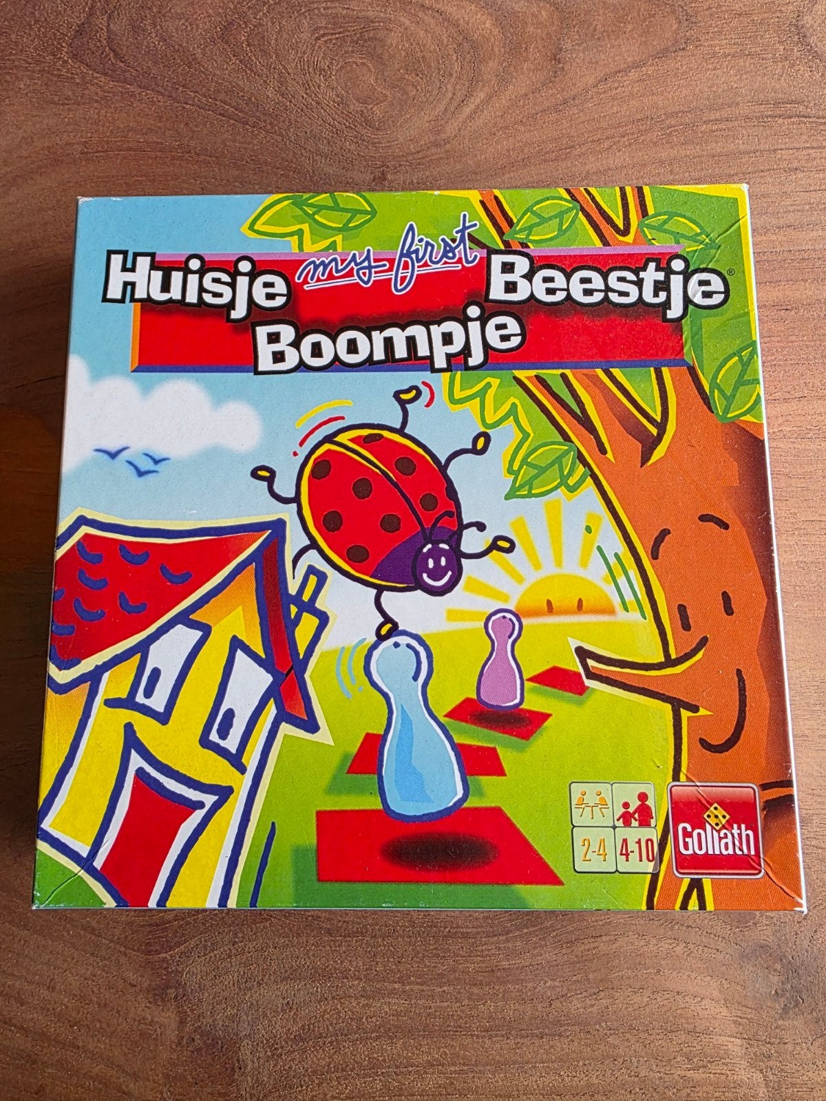 Huisje Beestje Boomje - mijn eerste spel., Een of twee spelers, Ophalen, Zo goed als nieuw, Goliath