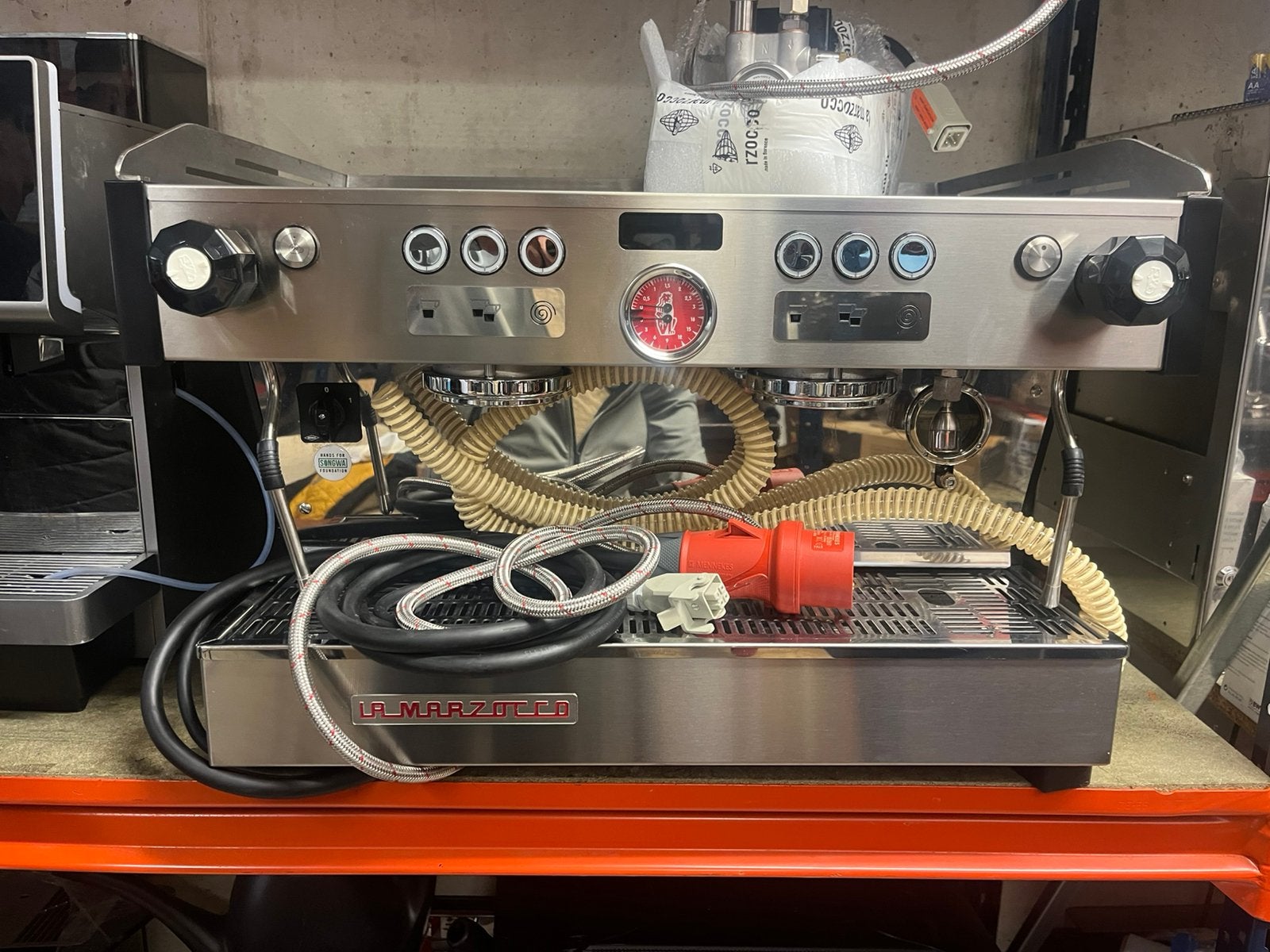 La Marzocco Linea PB espressomachine, Ophalen, Zo goed als nieuw