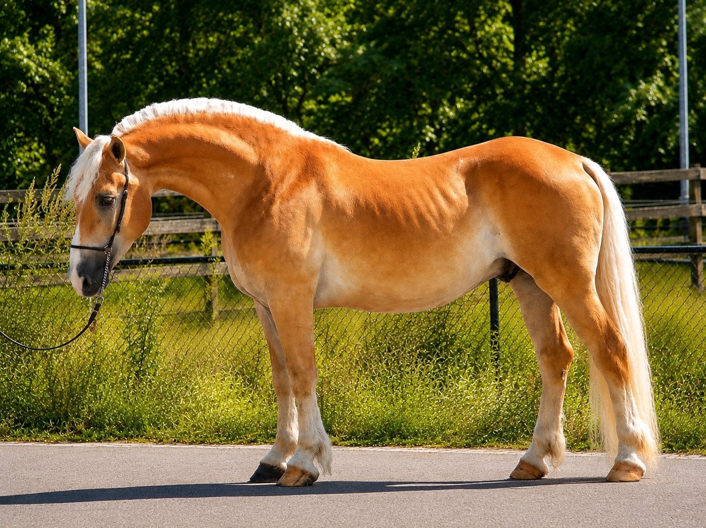 Sportive Haflinger, E pony (1.48m - 1.57m), B, Ruin, 3 tot 6 jaar