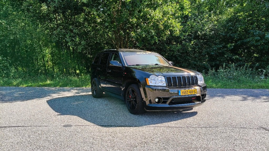 Jeep Grand Cherokee 6.1 I Srt-8 Hemi AUT 2006 Zwart, Auto's, Jeep, Particulier, Grand Cherokee, 4x4, ABS, Airbags, Airconditioning