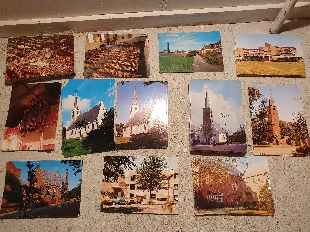 Ongeschreven ansichtkaarten van Noordwijkerhout, Ophalen of Verzenden, Noord-Brabant