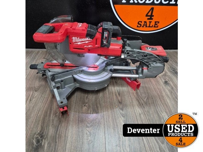 Milwaukee M18 FMS254 afkortzaag met 1 accu 5.0 aH Betaal in3, Support@milwaukee.com, Ophalen of Verzenden, Milwaukee Electric Tool Corporation, 13135 W. Lisbon Road, Brookfield, WI 53005USA