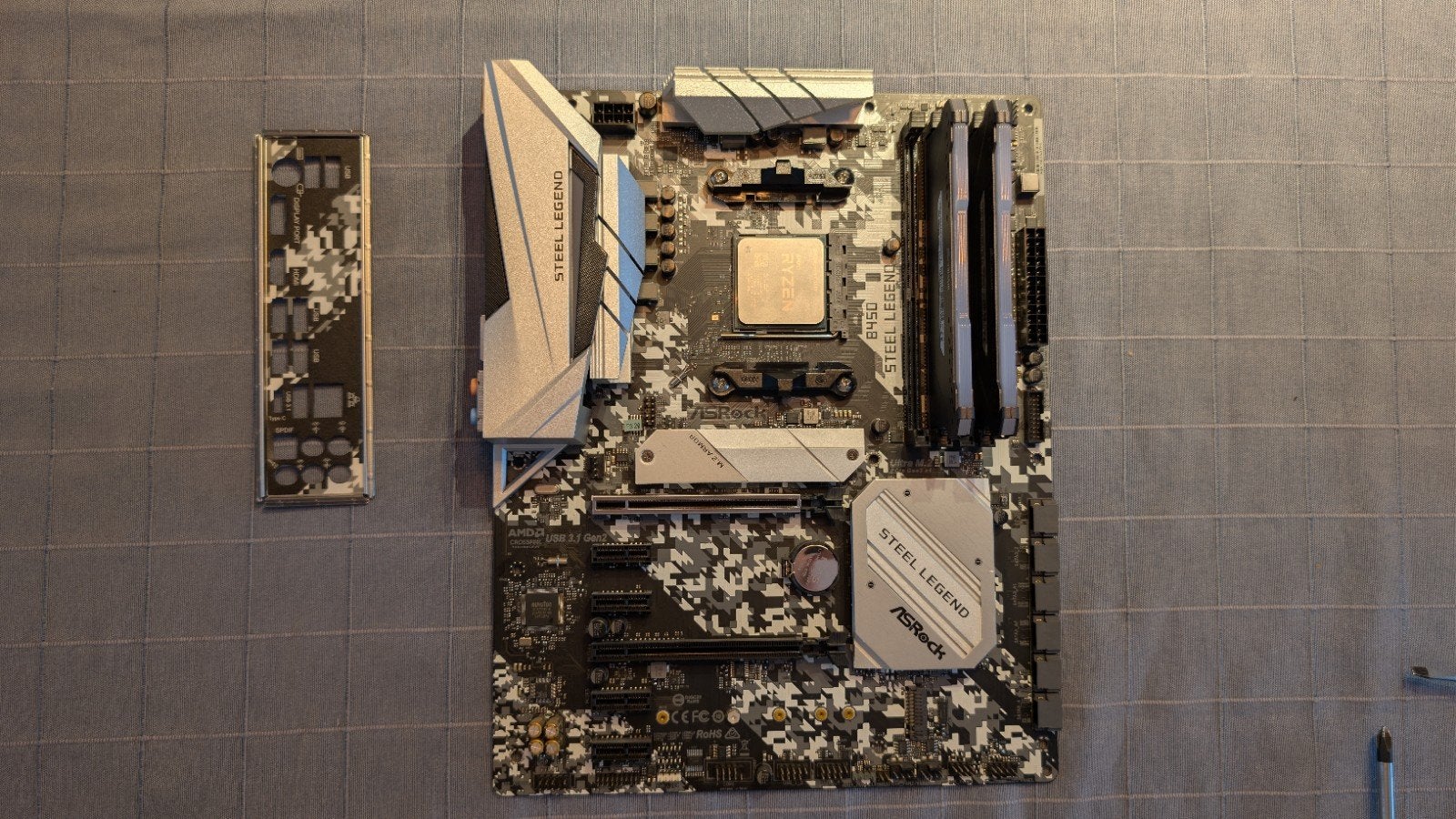 ASRock B450 Steel Legend | Ryzen 5 3600 | 16GB RGB RAM, Computers en Software, Desktop Pc's, Ophalen, Gebruikt, AMD Ryzen 5, 3 tot 4 Ghz
