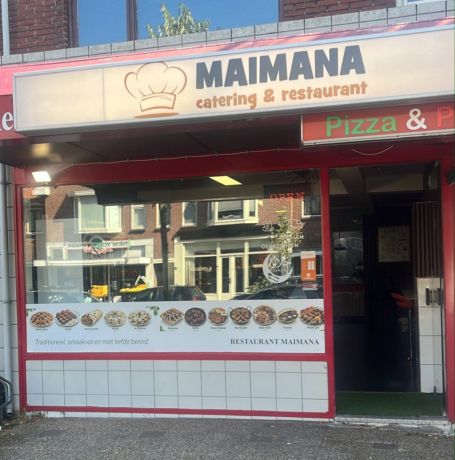 Afhaal bezorging and catering zaak ter over naam, Ophalen, Snacks