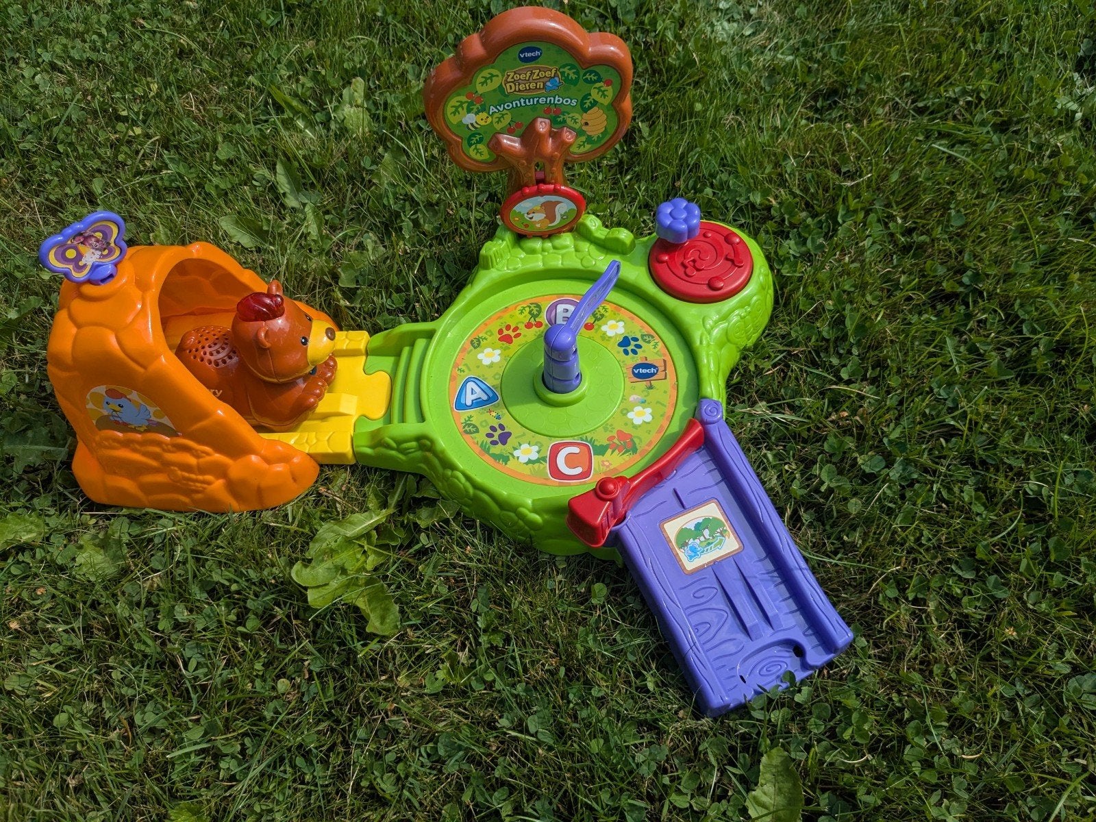 VTech Zoef Zoef Dieren Avonturenbos Speelset, Ophalen of Verzenden, Gebruikt, 6 maanden tot 2 jaar