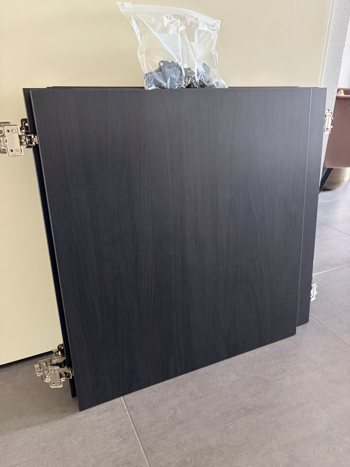 IKEA LAPPVIKEN Deuren Zwartbruin 60x64 cm (6 stuks), Ophalen, 50 tot 100 cm, Zo goed als nieuw, Minder dan 25 cm