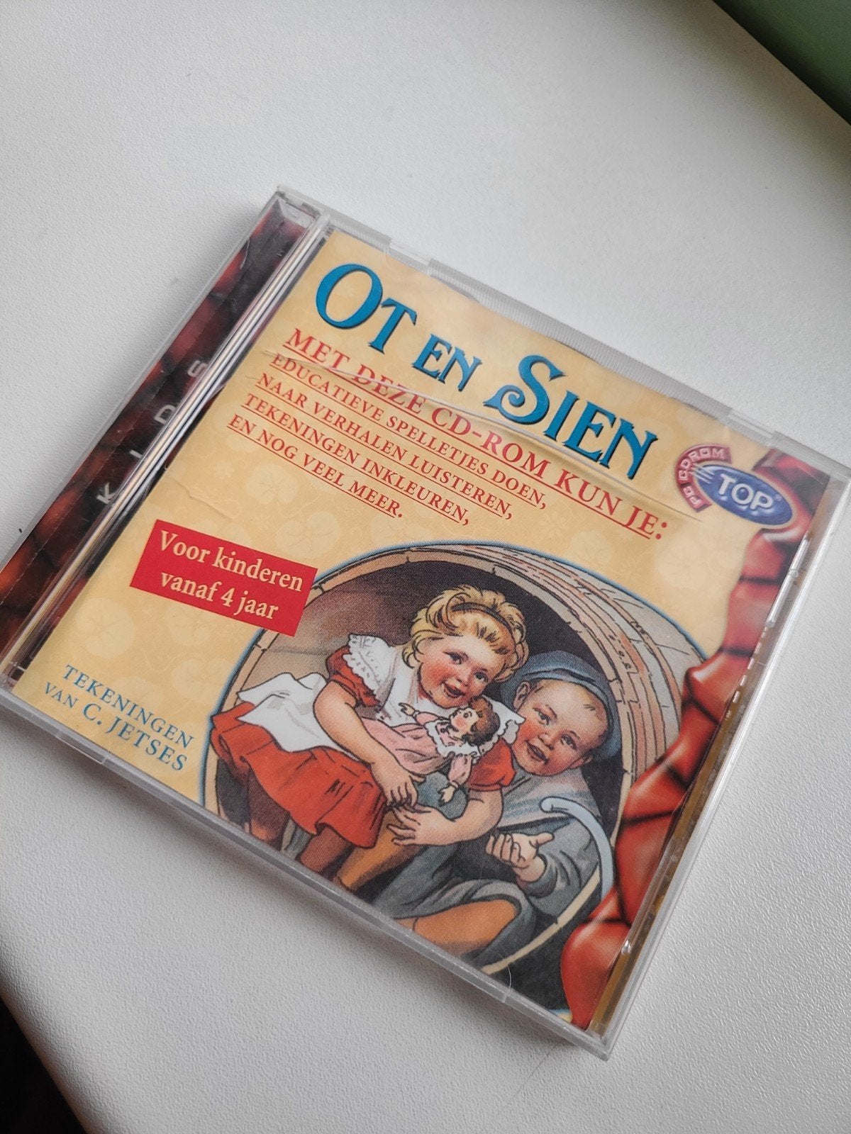Ot en Sien CD-ROM, Puzzel en Educatief, 1 speler, Ophalen of Verzenden, Zo goed als nieuw
