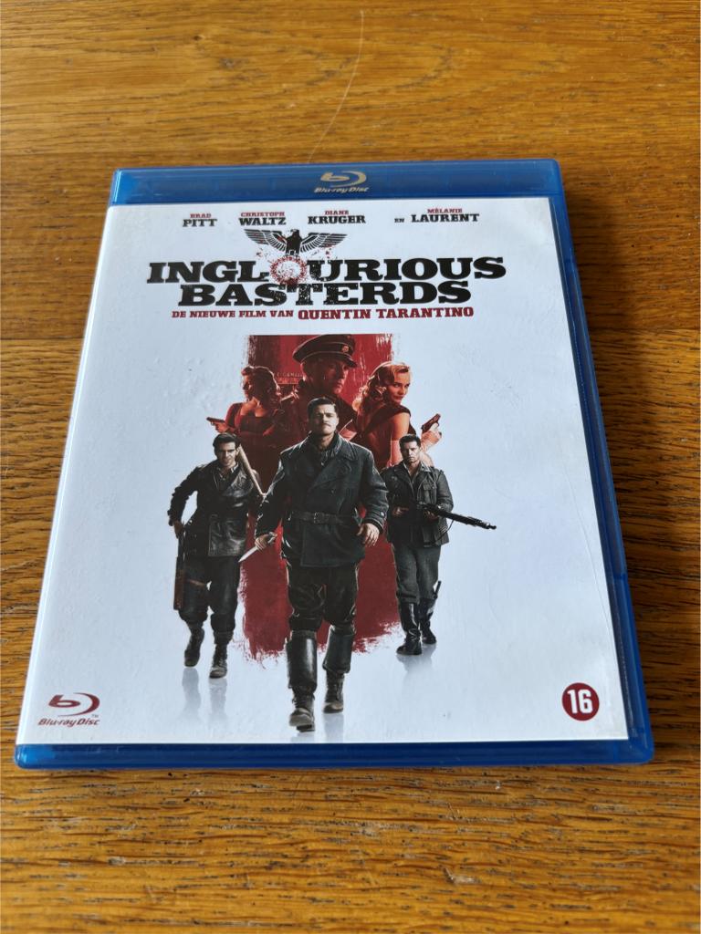 Blu-ray Inglourious Basterds - NL-Uitgave, Ophalen of Verzenden, Gebruikt, Actie