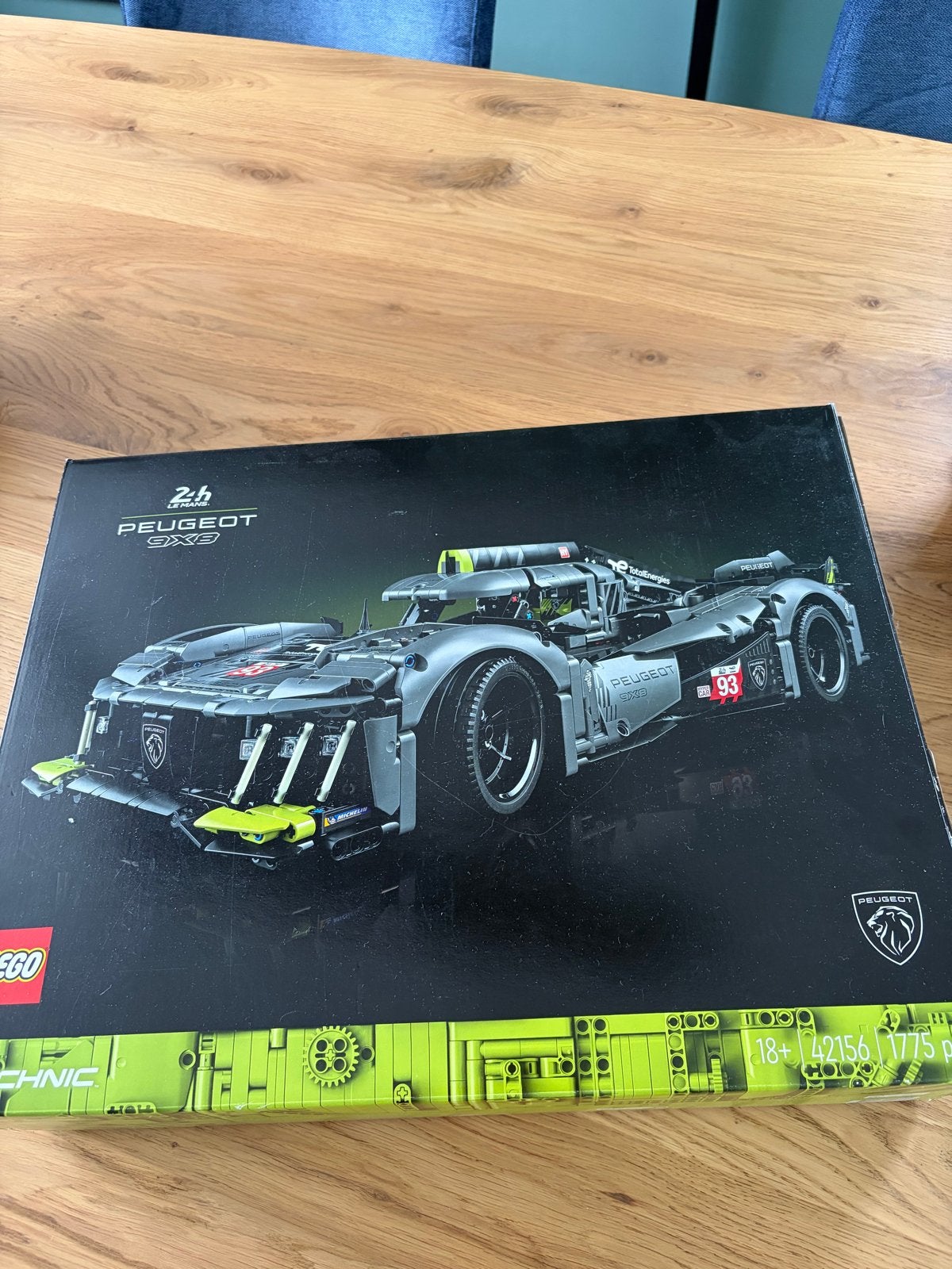 Lego Technic Peugeot 9X8 24H Le Mans Hybrid Hypercar, Ophalen, Zo goed als nieuw, Overige merken