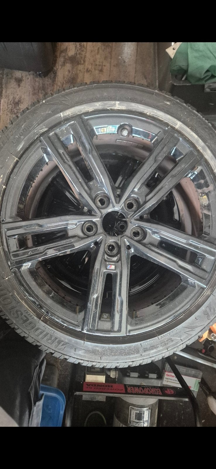 4x bmw M velgen, Auto-onderdelen, Ophalen, Gebruikt, Velg(en), 17 inch