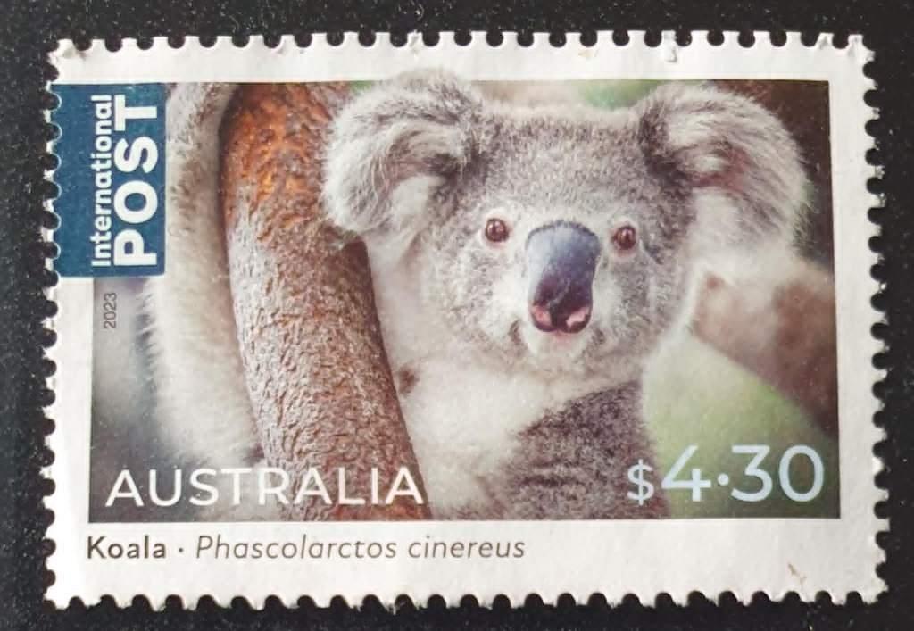 136-26 Australie 2023 / Koala nom. $ 4.30 SHEET, Verzenden, Gestempeld