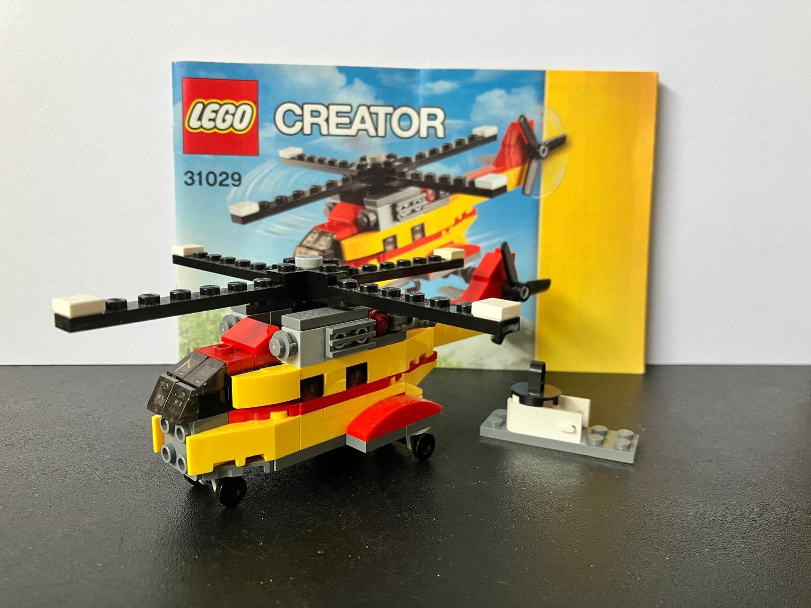 Lego set cargo heli 31029, Lego, Overige typen, Ophalen of Verzenden, Zo goed als nieuw