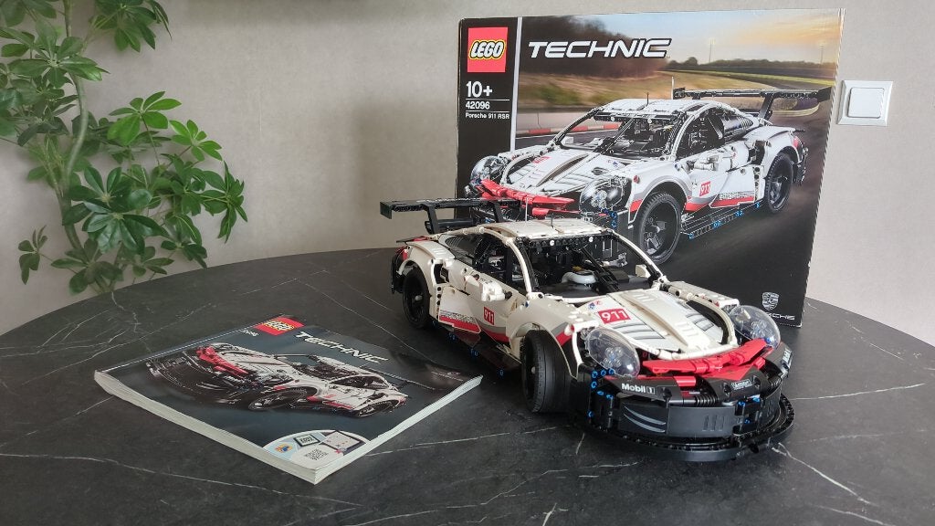 Lego Technic Porsche 911 RSR (42096), Compleet, Lego, Ophalen of Verzenden, Zo goed als nieuw