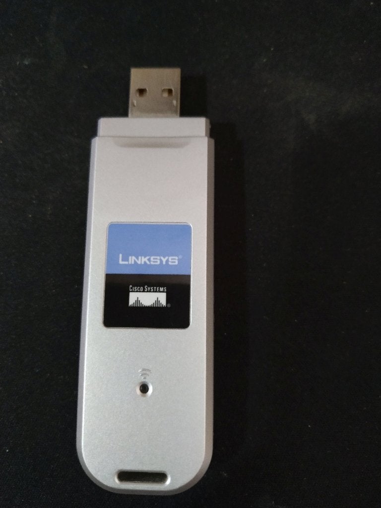 Linksys WUSB54GC-EU Compact Wireless-G USB Adapter, Computers en Software, Ophalen of Verzenden, Zo goed als nieuw, Extern, Linksys