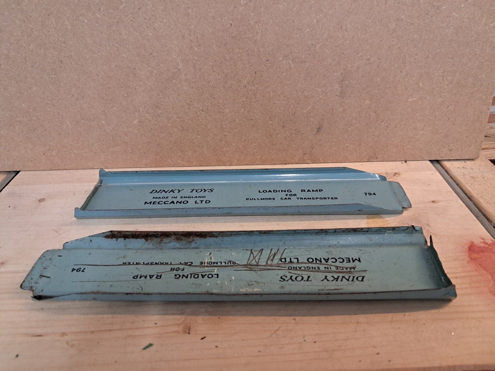Dinky Toys laadklep voor Fullmore autotransporter, Verzenden, Gebruikt