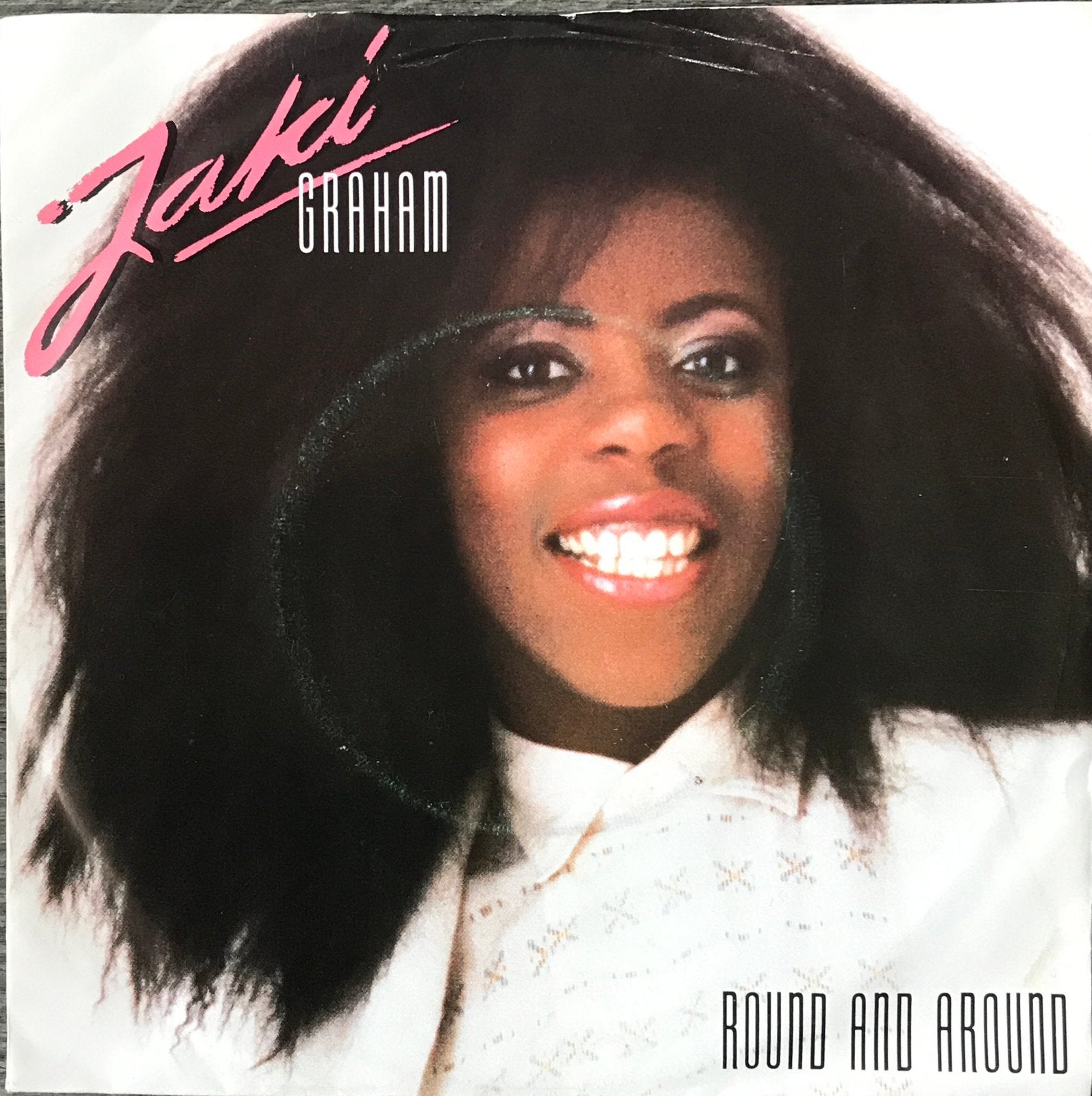 JAKI GRAHAM - Round and round (NL’85)pl.ALS NW(NL-Tip/UK9), Verzenden, 7 inch