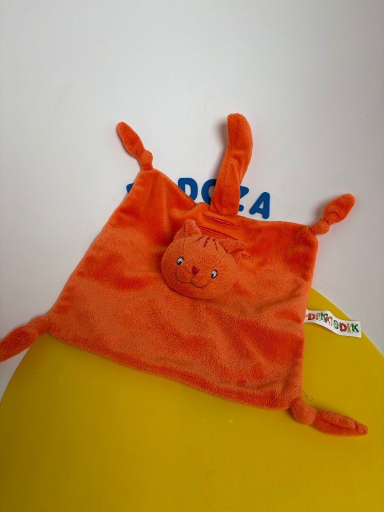 K3744 happy horse dikkie dik doek doekje oranje, Ophalen of Verzenden, Zo goed als nieuw, Overige typen