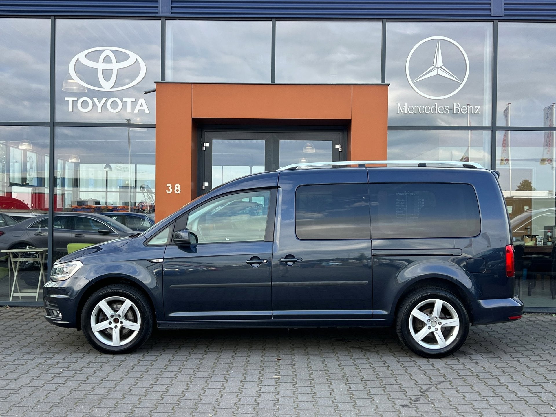Volkswagen Caddy Maxi 1.4TSI 7pers|6bak|Climate|Cruise|Navi, Auto's, Voorwielaandrijving, 125 pk, Gebruikt, Euro 6