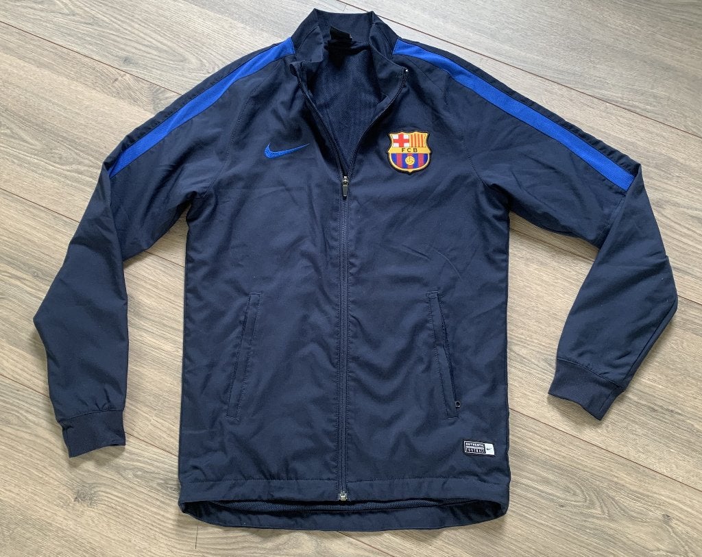 FC Barcelona -trainingsjack van Nike (kinder) maat S, Kinderen en Baby's, Kinderkleding | Maat 176, Jongen of Meisje, Sport- of Zwemkleding