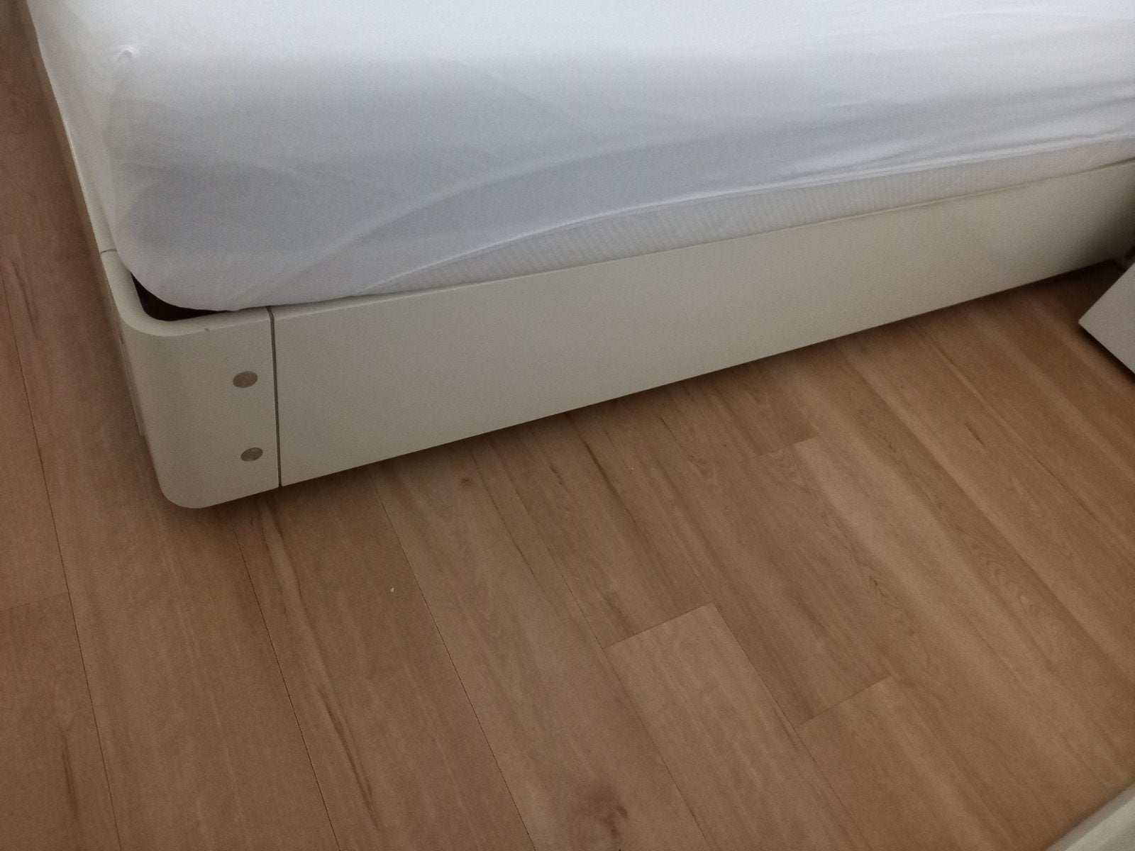 Auping bed 180x200, 2 elektrische spiralen hoofdbord, Ophalen, Verstelbaar, Tweepersoons, 180 cm