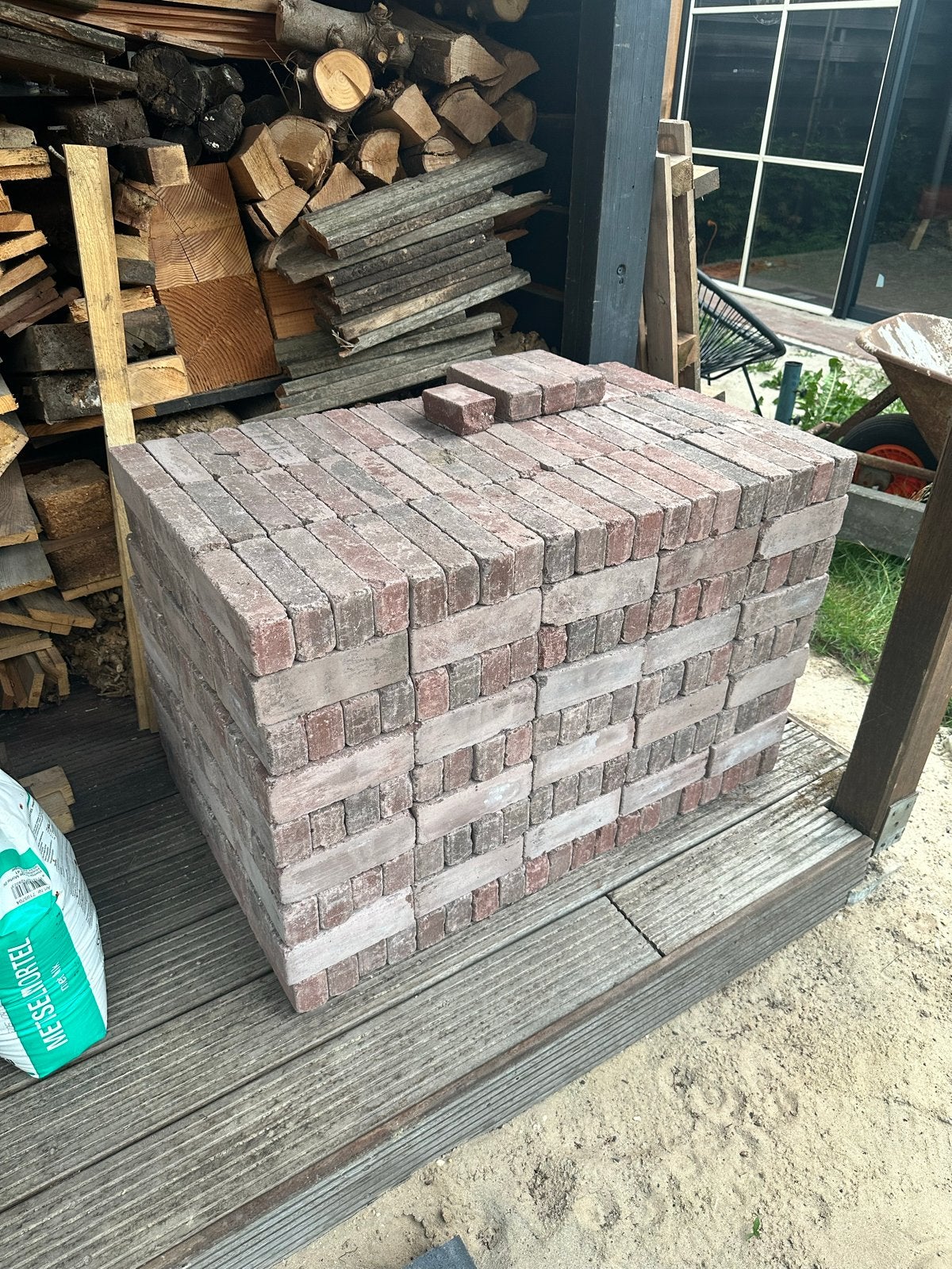 Waaltjes 5,4m2 - Nieuwe Klinkers voor Tuin of Terras, Tuin en Terras, Tegels en Klinkers, Ophalen, Overige materialen, Klinkers