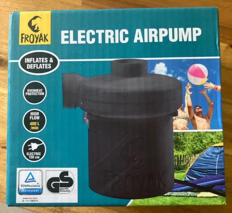 Froyak Elektrische pomp, Caravans en Kamperen, Kampeeraccessoires, Ophalen of Verzenden, Nieuw