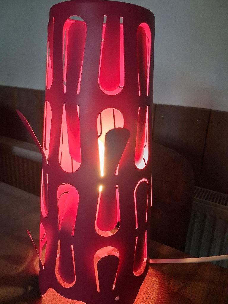 Bureau lamp (roze) tafel lamp, Ophalen, 30 cm, Zo goed als nieuw, IKEA
