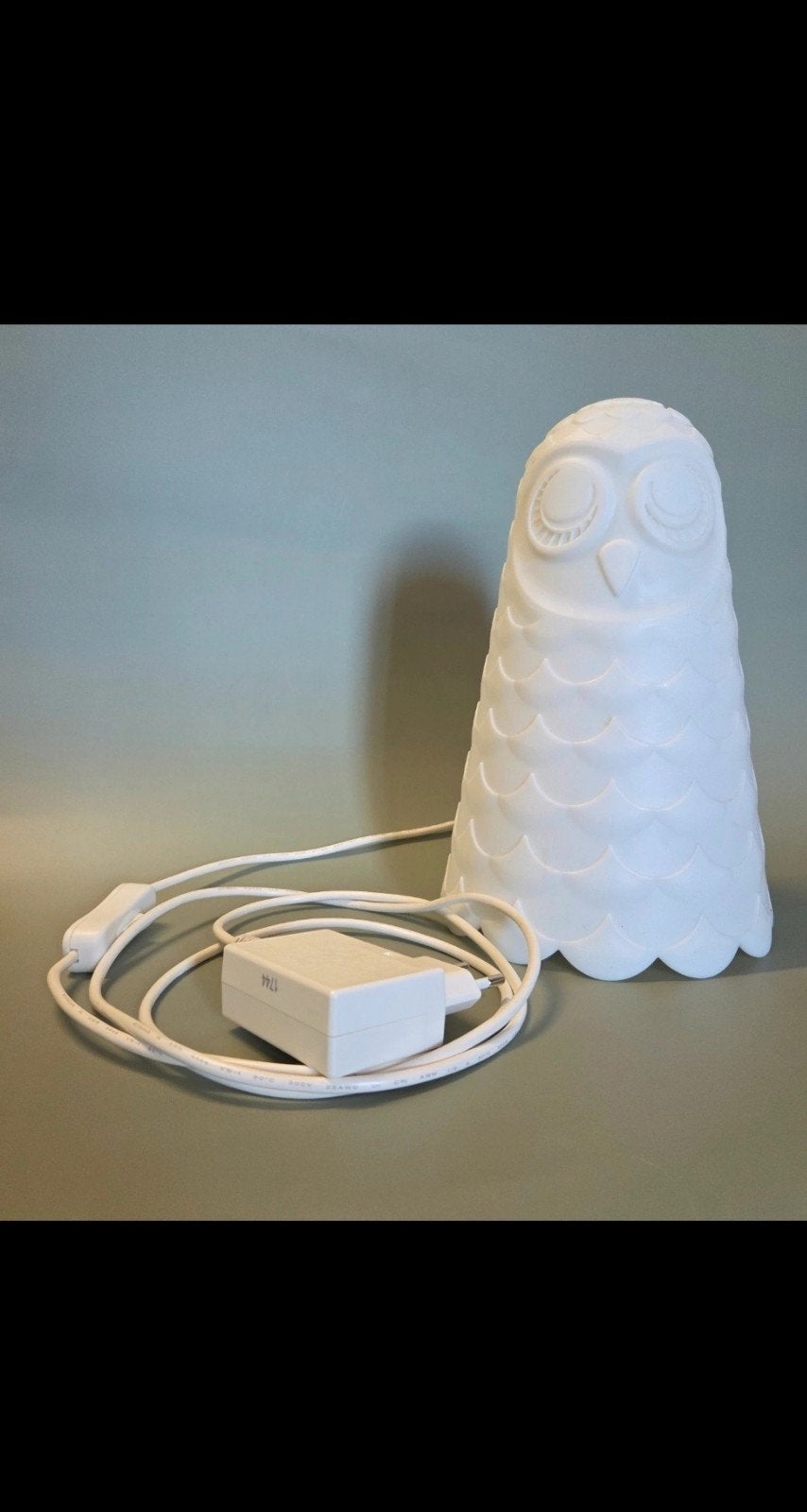 Ikea nachtlamp uil wit - kinderkamer, Ophalen of Verzenden, Zo goed als nieuw, Overige typen