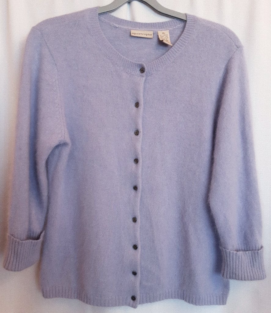 Vest van Apostrophe., Verzenden, Zo goed als nieuw, Maat 46/48 (XL) of groter, Paars