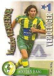 Voetbalplaatje	Maurice Verberne	ADO Den Haag	All Stars, Verzenden, Gebruikt, Overige binnenlandse clubs, Poster, Plaatje of Sticker