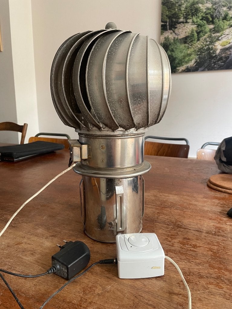 Darco Hybrid Turbowent (Ø 150 mm) Ventilatiekap Trekkap, Verzenden, Gebruikt, Ventilator en Afzuiger