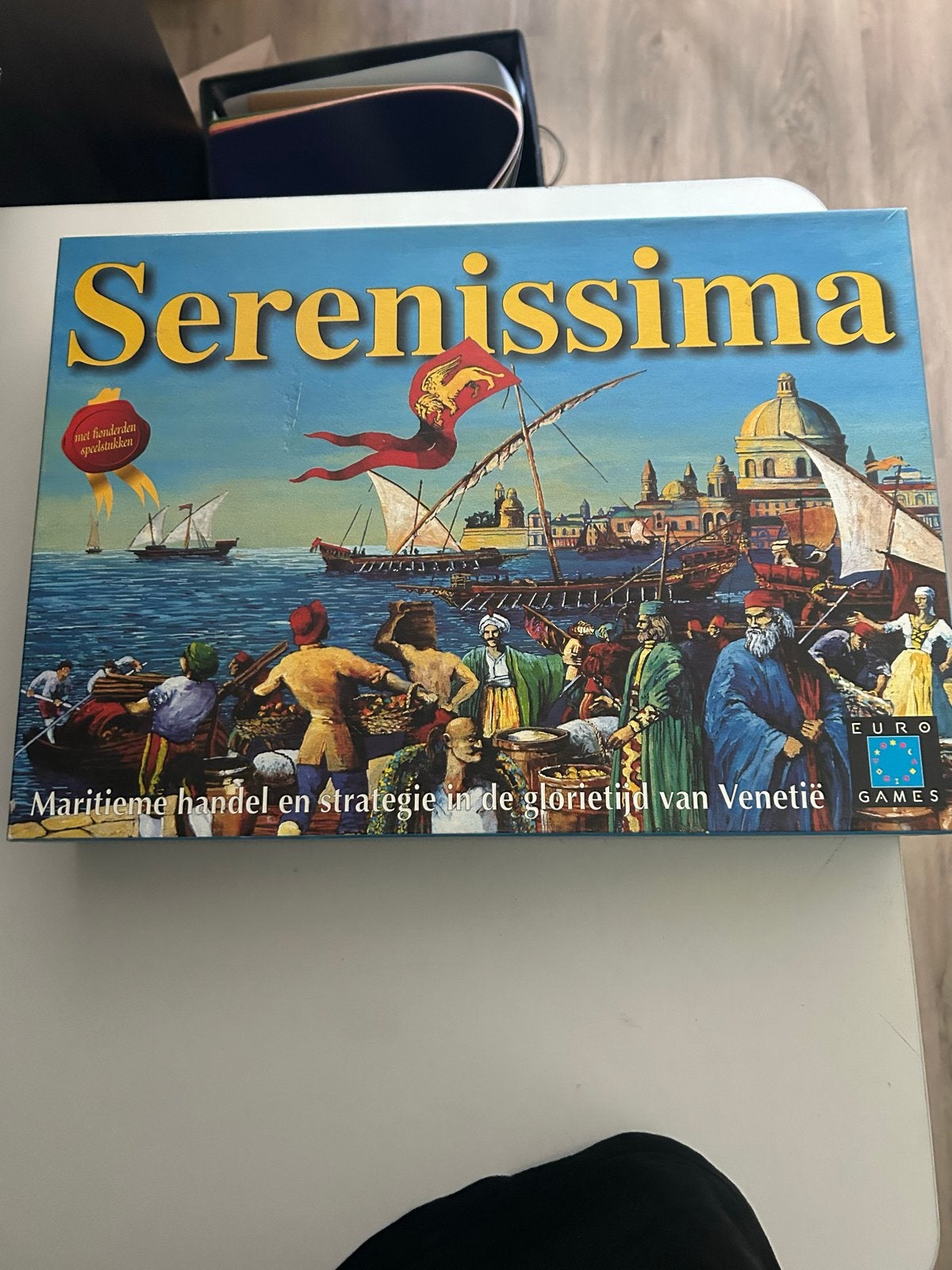 Serenissima Bordspel - Compleet en in goede staat, Drie of vier spelers, Ophalen of Verzenden, Gebruikt