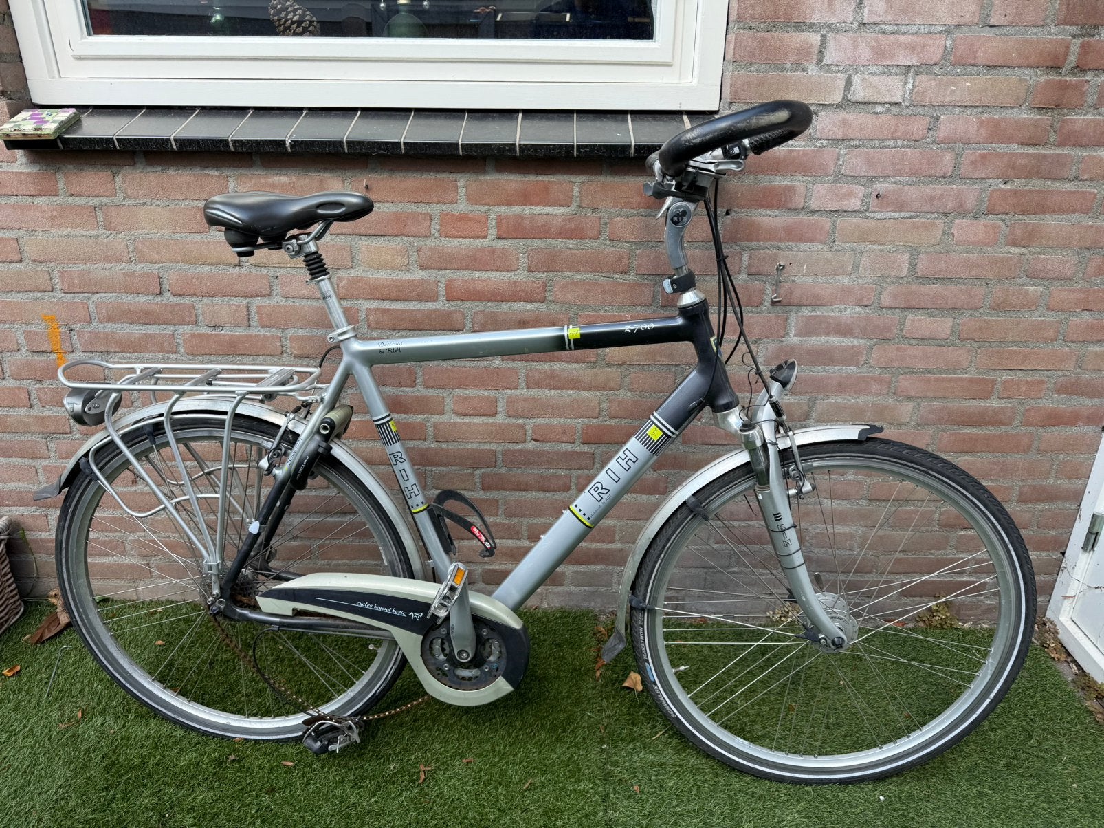 RIH toerfiets met kapotte derailleur, hoog frame, Minder dan 10 versnellingen, Zo goed als nieuw, 57 tot 61 cm, Ophalen