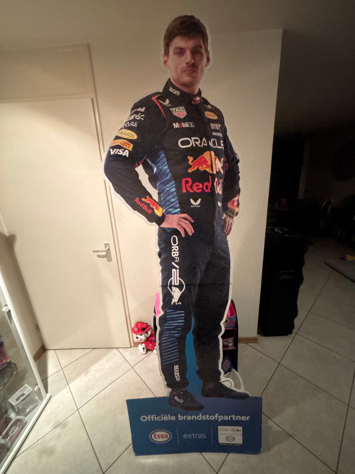 Max Verstappen levensgrote kartonnen uitsnede, Ophalen, Zo goed als nieuw, Formule 1