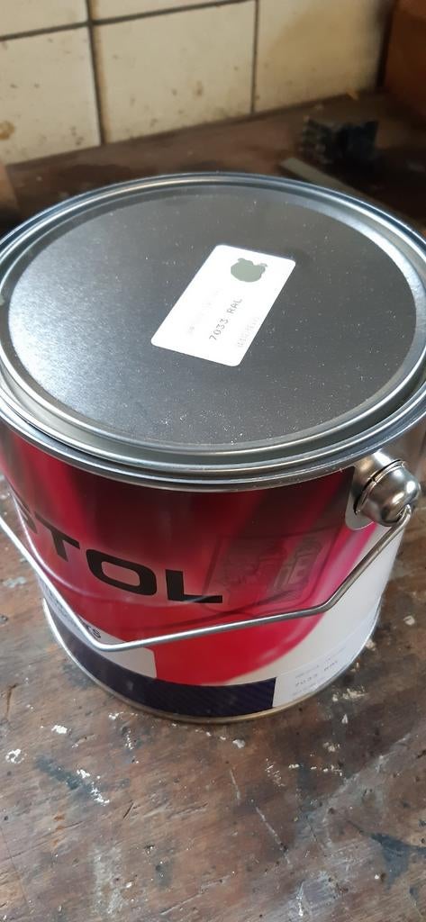 Buitenbeits RAL 7033 - 2,5 liter, Ophalen