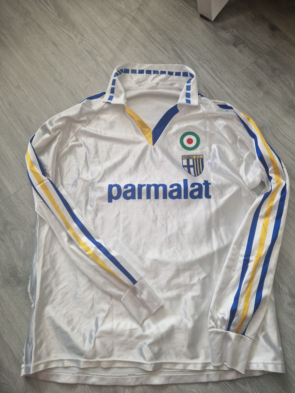 Parma AC voetbalshirt - Maat 6 (M/L), Maat 38/40 (M), Parma AC, Wit, Overige typen