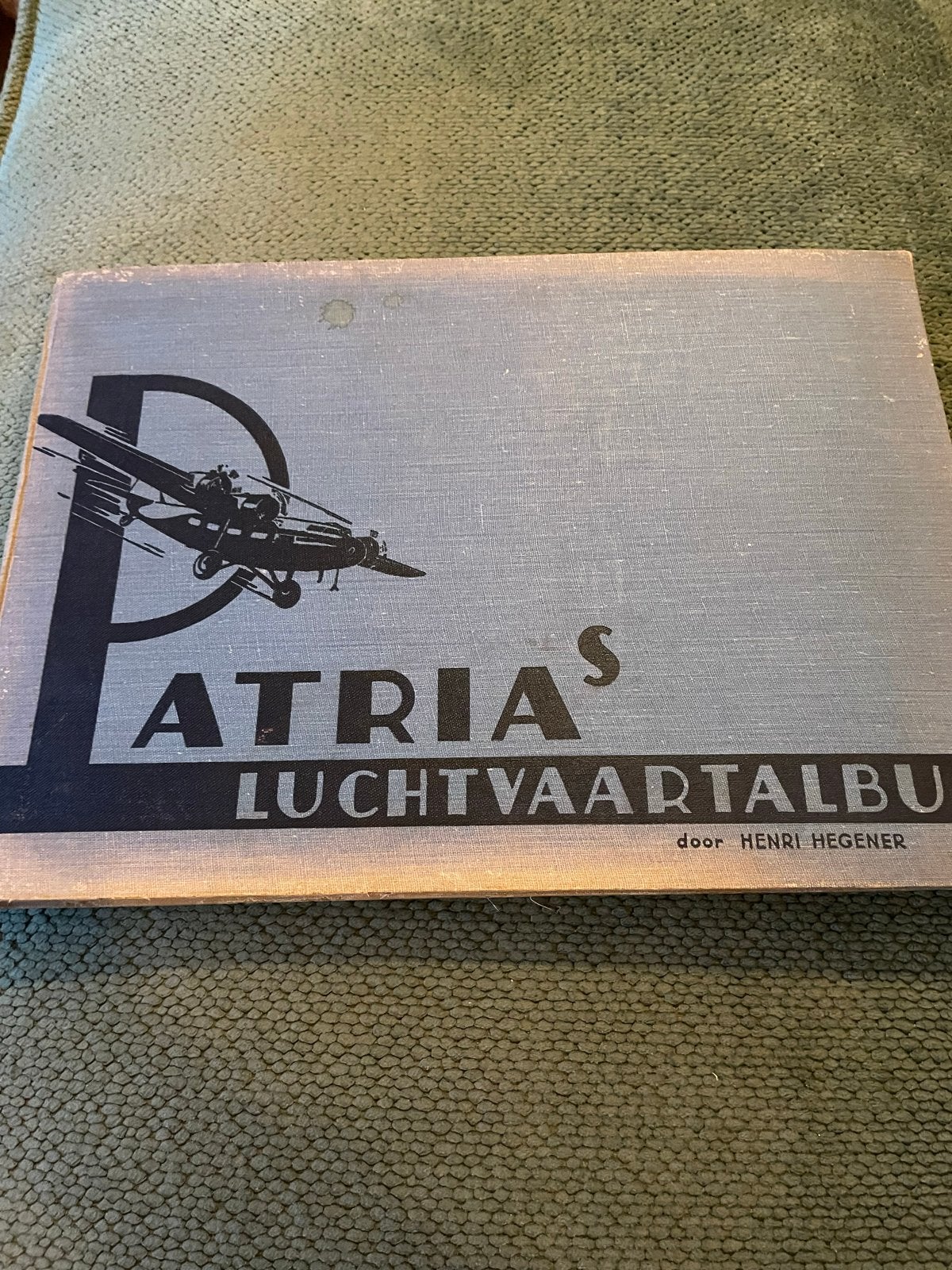 Patria's Luchtvaart-Album - Henri Hegener (1936), Verzenden, Gelezen