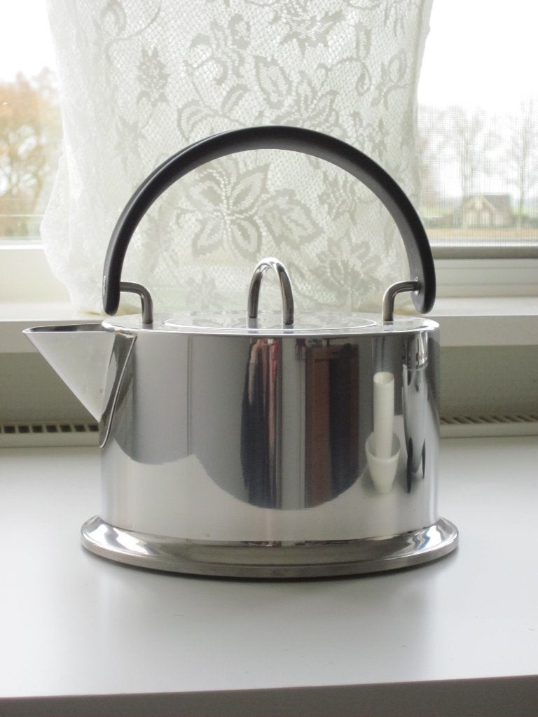 Waterkoker, 1 tot 2 liter, Ophalen of Verzenden, Zo goed als nieuw, Rvs