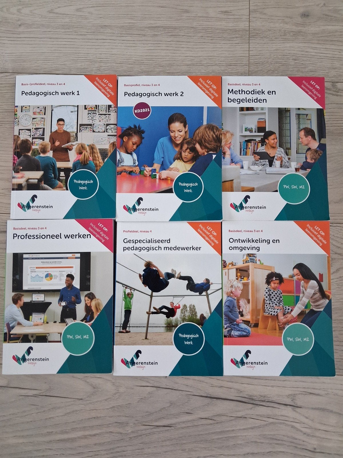 Schoolboeken voor MBO studie (gespecialiseerd) Pedagogisch M, Overige vakken, Zo goed als nieuw, Overige niveaus, Margot Bakker
