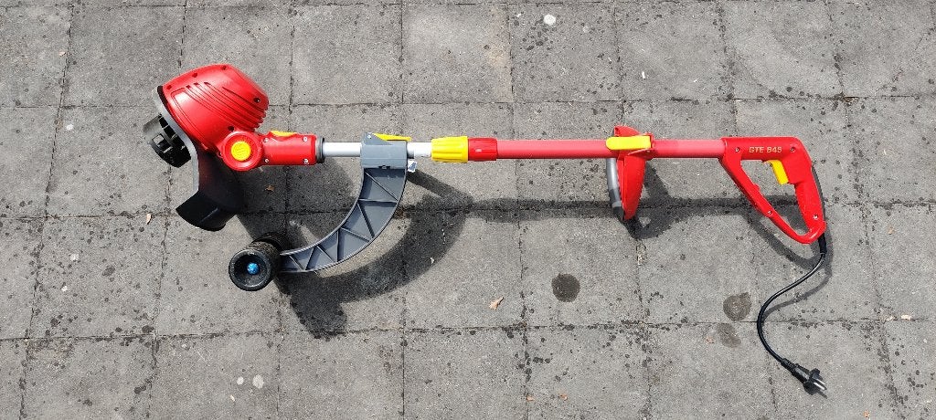 grastrimmer  WOLF GARTEN GTE 845 Met telescoopsteel., Tuin en Terras, Grastrimmers, Ophalen of Verzenden, Gebruikt, Elektrisch